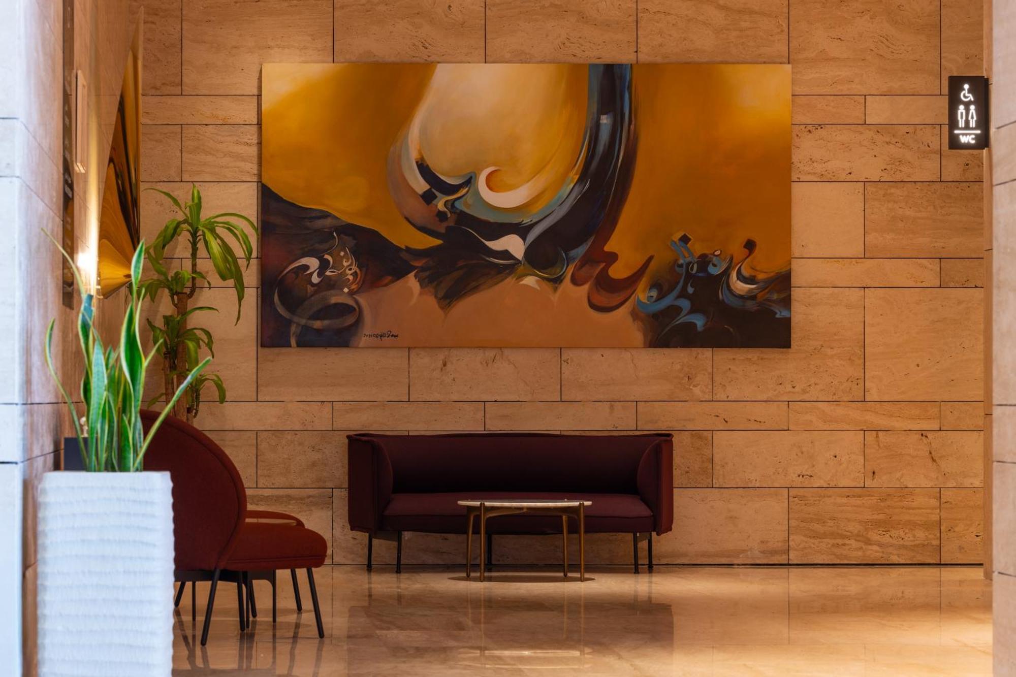 Shirvan Hotel City Yard เจดดาห์ ภายนอก รูปภาพ The lobby of the hotel