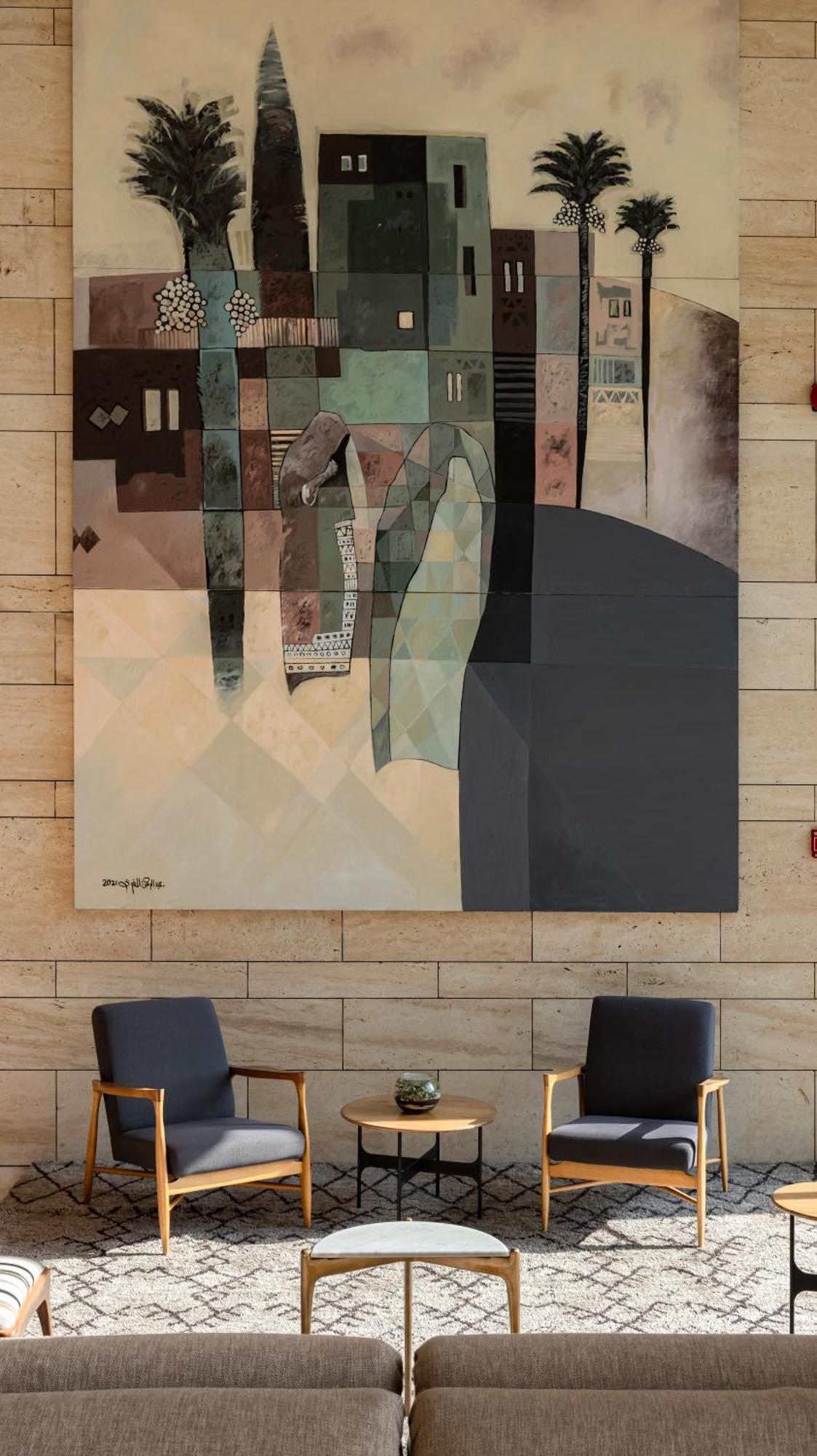 Shirvan Hotel City Yard เจดดาห์ ภายนอก รูปภาพ The painting "The City" by Jean-Pierre Raynal