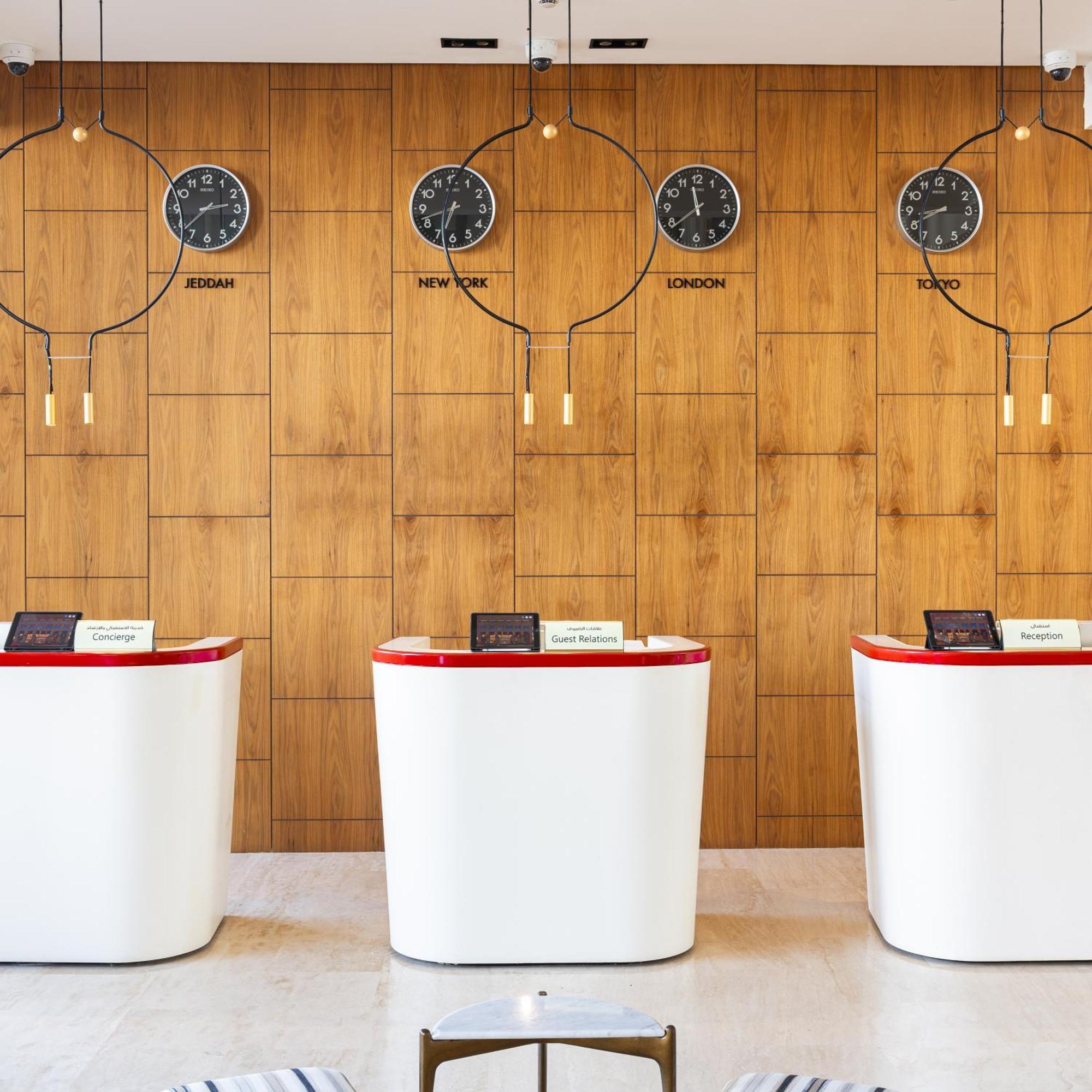 Shirvan Hotel City Yard เจดดาห์ ภายนอก รูปภาพ The reception area